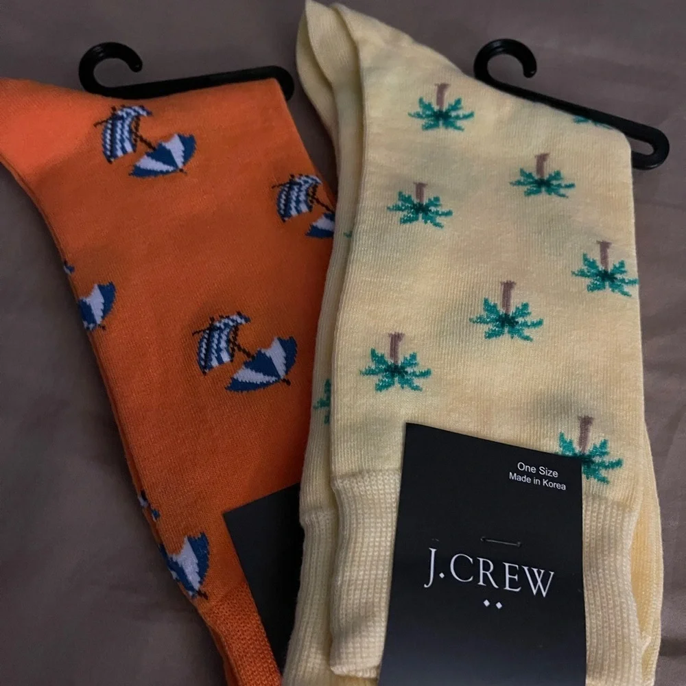 J. Crew Mens dress socks 2 pair